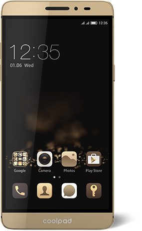 Смартфон Coolpad A8 MAX Champagne - фото - интернет-магазин электроники и бытовой техники TTT