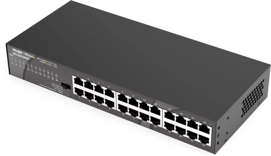 Коммутатор Ruijie Reyee RG-ES124GD  - фото - интернет-магазин электроники и бытовой техники TTT