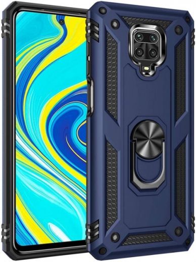 Панель BeCover Military для Xiaomi Redmi Note 9S / Note 9 Pro / Note 9 Pro Max (704964) Blue - фото - интернет-магазин электроники и бытовой техники TTT