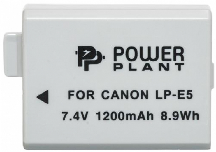 Акумулятор PowerPlant для Canon LP-E5 (DV00DV1225) - фото - інтернет-магазин електроніки та побутової техніки TTT