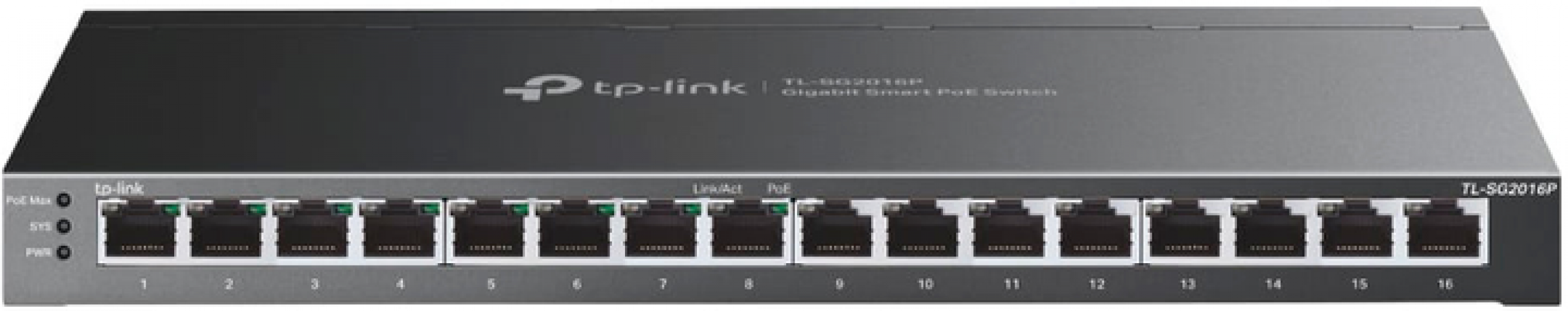 Коммутатор TP-LINK TL-SG2016P - фото - интернет-магазин электроники и бытовой техники TTT