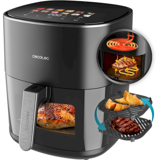 Мультипечь Cecotec Cecofry&Grill Duoheat 6500 (A01_EU01_100500) - фото - интернет-магазин электроники и бытовой техники TTT
