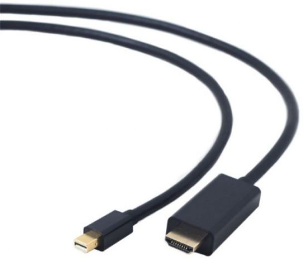 Кабель Cablexpert mini DisplayPort - HDMI 1.8 м (CC-mDP-HDMI-6) Black  - фото - интернет-магазин электроники и бытовой техники TTT