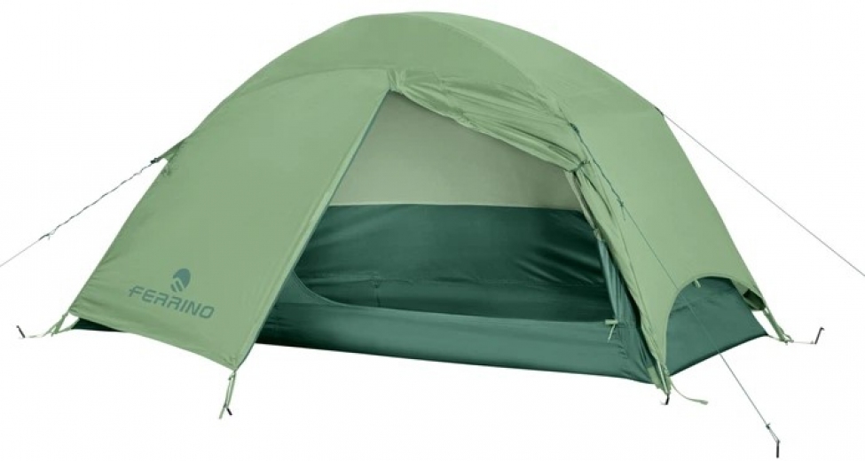 Палатка одноместная Ferrino Nemesi 1 Pro (91211QVVFR) Green  - фото - интернет-магазин электроники и бытовой техники TTT