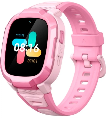 Детские смарт-часы Mibro Watch Phone P6 Pink  - фото - интернет-магазин электроники и бытовой техники TTT