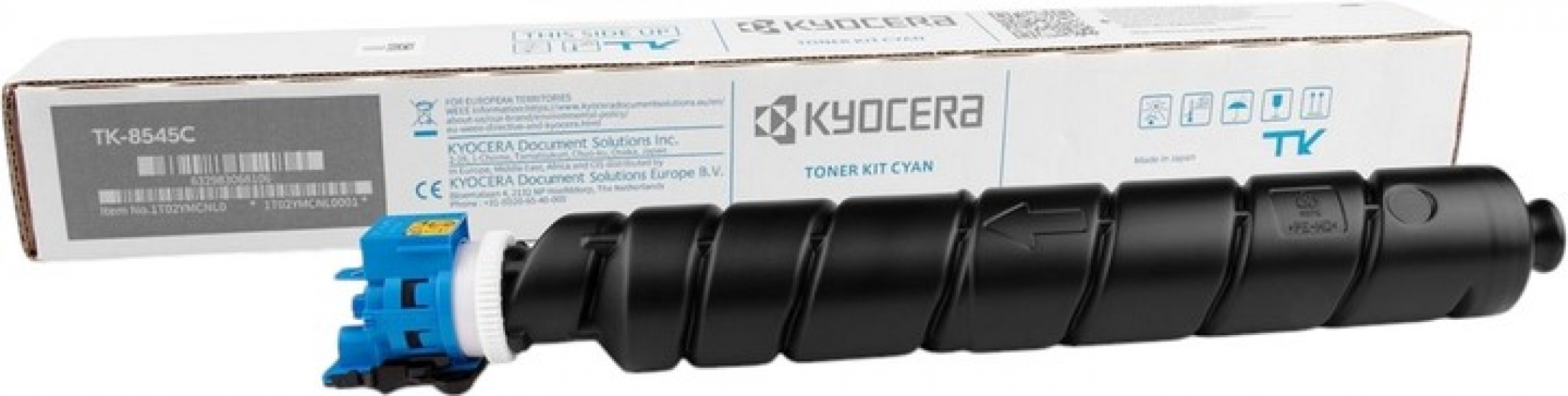 Тонер-картридж Kyocera TK 8545C (1T02YMCNL0) Cyan  - фото - интернет-магазин электроники и бытовой техники TTT