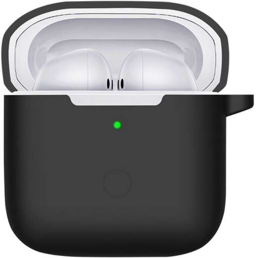 Чохол для навушників Silicon BeCover для Xiaomi Redmi Buds 3 (709571) Black - фото - інтернет-магазин електроніки та побутової техніки TTT