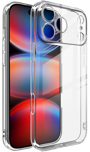 Cиліконовий чохол BeCover для Apple iPhone 17 Pro Max (713763) Transparancy - фото - інтернет-магазин електроніки та побутової техніки TTT