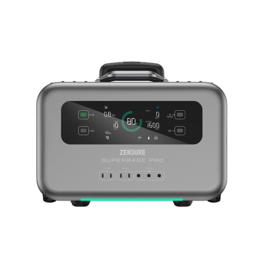 Зарядная станция Zendure SuperBase Pro 1500 / 2000 Вт / 1440 Вт⋅ч / LiFePO4 (ZDSBP1500-bk-eu) - фото Зарядная станция Zendure SuperBase Pro 1500 / 2000 Вт / 1440 Вт⋅ч / LiFePO4 (ZDSBP1500-bk-eu) - фото - интернет-магазин электроники и бытовой техники TTT