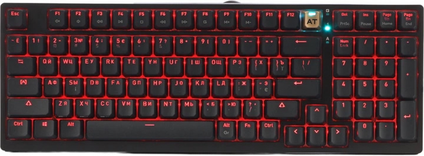 Клавиатура проводная A4Tech Bloody AT98 Alpha Optical Switch USB (4711421002783) Black  - фото - интернет-магазин электроники и бытовой техники TTT