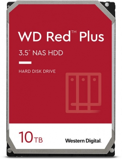 Жорсткий диск Western Digital Red Plus 10TB 7200rpm 256МB WD101EFBX 3.5 SATA III - фото Жорсткий диск Western Digital Red Plus 10TB 7200rpm 256МB WD101EFBX 3.5 SATA III - фото - інтернет-магазин електроніки та побутової техніки TTT