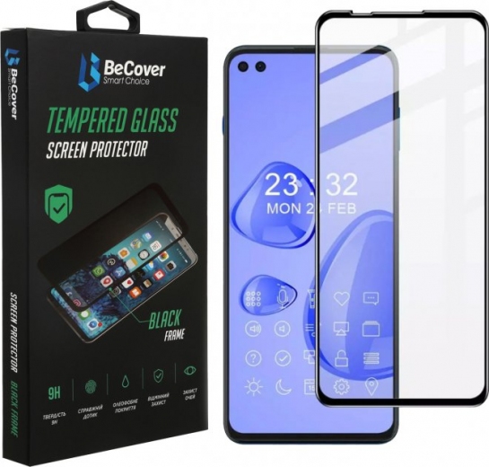 Защитное стекло BeCover для Motorola Moto G100 (706895) Black  - фото - интернет-магазин электроники и бытовой техники TTT