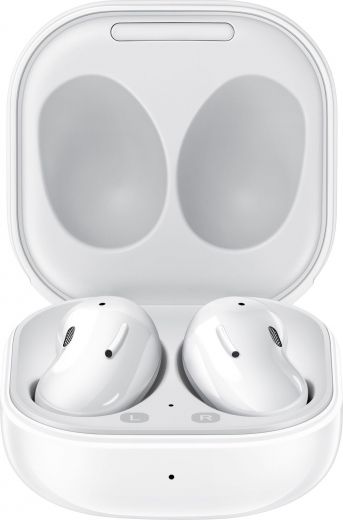Бездротові навушники Samsung Galaxy Buds Live (SM-R180NZWASEK) White - фото - інтернет-магазин електроніки та побутової техніки TTT
