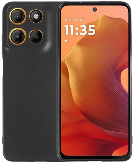 Cиліконовий чохол BeCover для Motorola Moto G15 / G15 Power (713478) Black - фото - інтернет-магазин електроніки та побутової техніки TTT