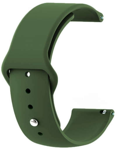Ремінець BeCover для Samsung Galaxy Watch 42mm / Watch Active / Active 2 40/44mm / Watch 3 41mm / Gear S2 Classic / Gear Sport (706187) Green - фото - інтернет-магазин електроніки та побутової техніки TTT