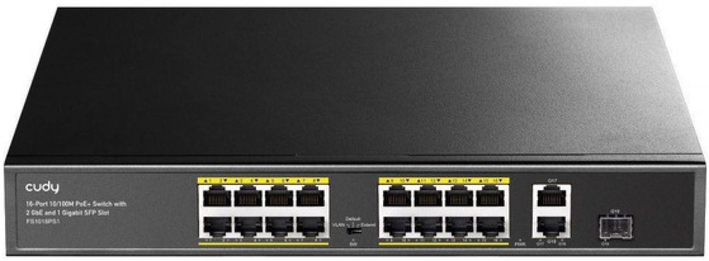 Коммутатор Cudy FS1018PS1 - фото Коммутатор Cudy FS1018PS1 - фото - интернет-магазин электроники и бытовой техники TTT
