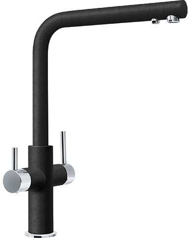 Смеситель Franke Neptune clear water 115.0370.694 Оникс - фото - интернет-магазин электроники и бытовой техники TTT