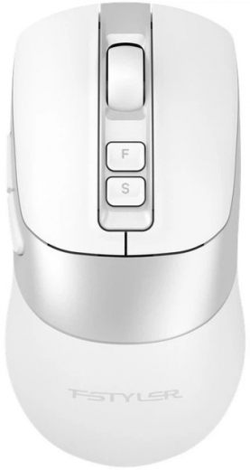 Миша A4Tech Fstyler FG50 Plus Wireless White  - фото - інтернет-магазин електроніки та побутової техніки TTT
