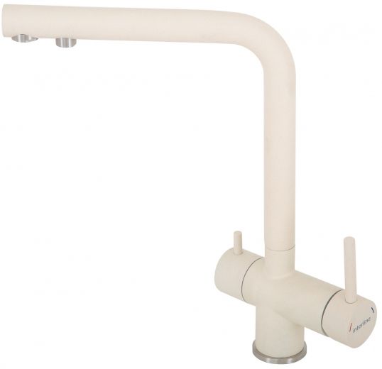 Кухонний змішувач INTERLINE Mix New Old White - фото - інтернет-магазин електроніки та побутової техніки TTT