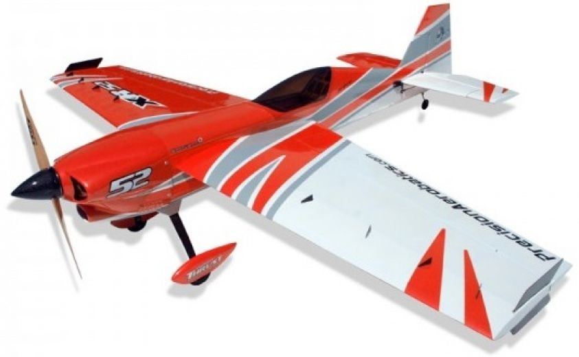 Літак на радіокеруванні Precision Aerobatics XR-52 1321мм KIT Red - фото - інтернет-магазин електроніки та побутової техніки TTT
