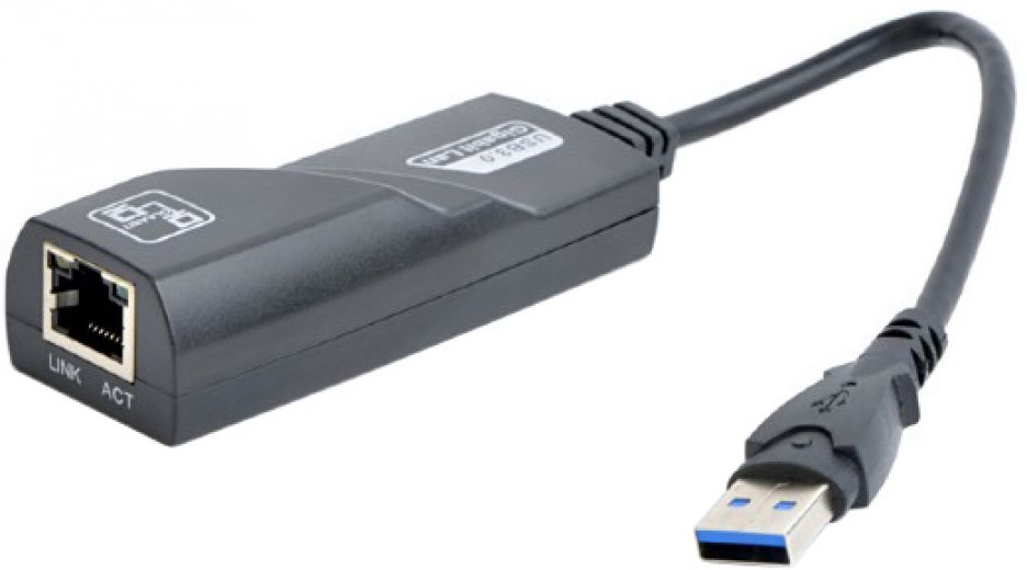 Адаптер Gembird USB 3.0 - RJ45 LAN Gigabit (NIC-U3-02) - фото Адаптер Gembird USB 3.0 - RJ45 LAN Gigabit (NIC-U3-02) - фото - интернет-магазин электроники и бытовой техники TTT