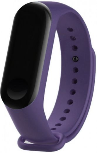Ремінець  BeCover для Xiaomi Mi Band 3/4 (704129) Purple  - фото - інтернет-магазин електроніки та побутової техніки TTT