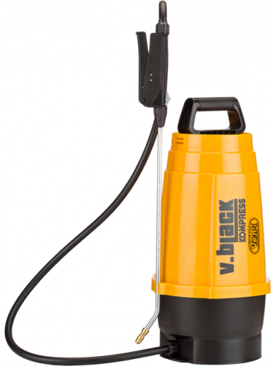 Опрыскиватель ручной Originale Volpi V-Black Kompress 6 л (19KPR) - фото - интернет-магазин электроники и бытовой техники TTT