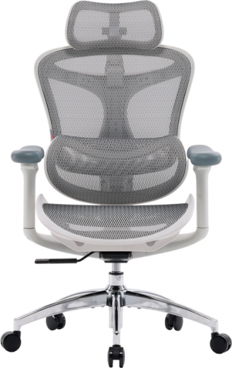 Кресло офисное SIHOO DORO C300L (DORO-C300L-A3-102) Mesh White - фото - интернет-магазин электроники и бытовой техники TTT