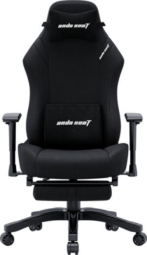Кресло геймерское Anda Seat Luna Pro Size L (AD18T-44-B-F) Black Fabric  - фото - интернет-магазин электроники и бытовой техники TTT