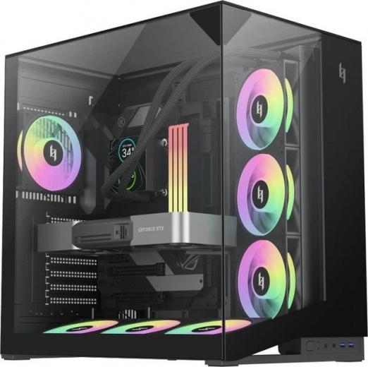 Корпус GameMax NEX C56 VC BK - фото - интернет-магазин электроники и бытовой техники TTT