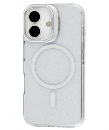 Панель BeCover FIBRA Star Shine with MagSafe для Apple iPhone 17 (715417) White - фото - интернет-магазин электроники и бытовой техники TTT