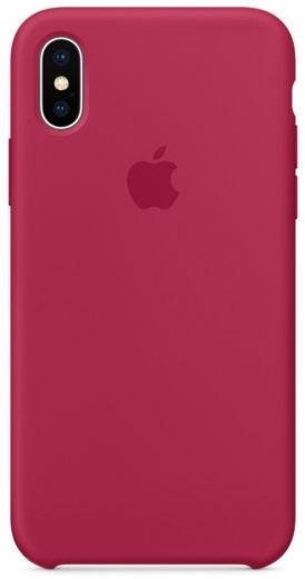 Накладка TPU Original iPhone X Rose Red - фото - интернет-магазин электроники и бытовой техники TTT