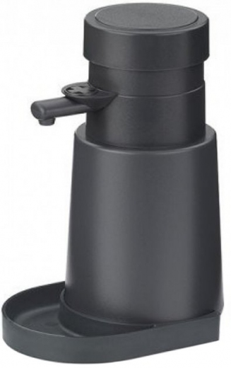 Дозатор для антисептика Kela Aurie 450 мл (24508) Dark-Grey - фото - интернет-магазин электроники и бытовой техники TTT