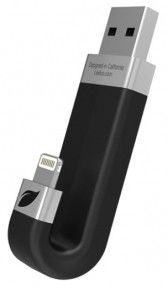 USB флеш-накопитель Leef iBridge Lightning/USB 16Gb Black - фото - интернет-магазин электроники и бытовой техники TTT