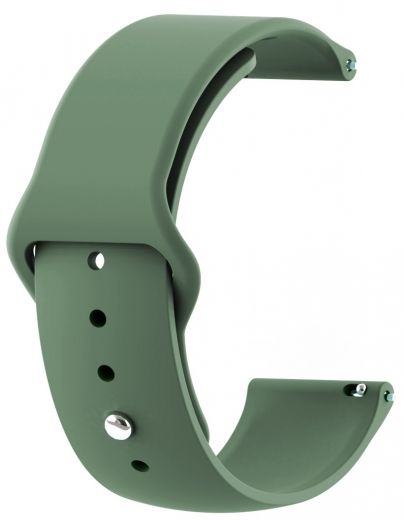 Ремешок BeCover для Xiaomi Amazfit Bip/Bip Lite/Bip S Lite/GTR 42mm/GTS/TicWatch S2/TicWatch E (706202) Pine-Green - фото - интернет-магазин электроники и бытовой техники TTT