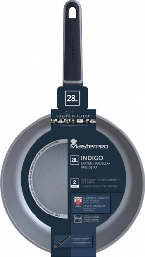 Сковорода MasterPro Indigo 28 см (BGMP-7974) - фото - інтернет-магазин електроніки та побутової техніки TTT