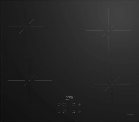 Варочная поверхность индукционная Beko HII64400QT - фото - интернет-магазин электроники и бытовой техники TTT