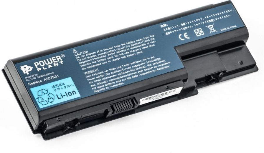 Аккумулятор PowerPlant для Acer Aspire 5230 (14.8V/5200mAh/6Cells) (NB00000065) - фото - интернет-магазин электроники и бытовой техники TTT