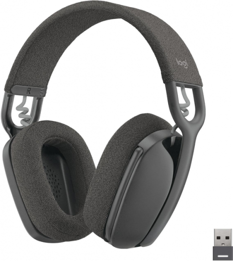 Навушники Logitech Zone Vibe Wireless MS (981-001157) Graphite  - фото - інтернет-магазин електроніки та побутової техніки TTT