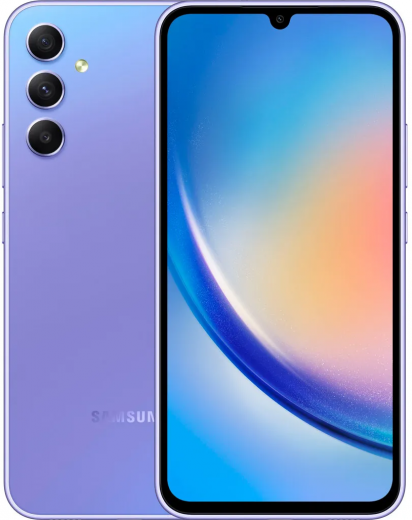 Смартфон Samsung Galaxy A34 6/128GB (SM-A346ELVASEK) Light Violet - фото - інтернет-магазин електроніки та побутової техніки TTT