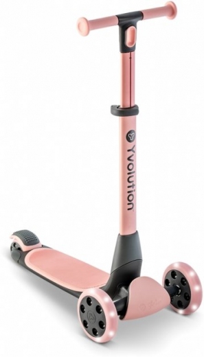 Самокат YVolution YGlider NUA (Y101264) Pink - фото Самокат YVolution YGlider NUA (Y101264) Pink - фото - интернет-магазин электроники и бытовой техники TTT