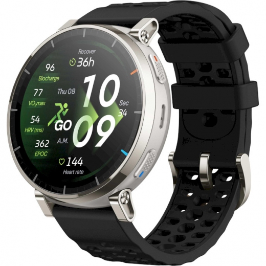 Смарт-часы Amazfit Active 3 Premium (W2559GL1N) Silver - фото - интернет-магазин электроники и бытовой техники TTT