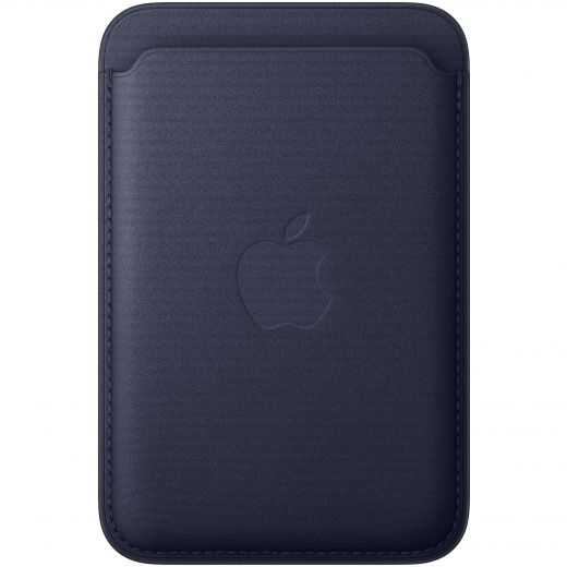 Чехол-бумажник Apple FineWoven Wallet with MagSafe для Apple iPhone (MGH94ZM/A) Navy - фото - интернет-магазин электроники и бытовой техники TTT