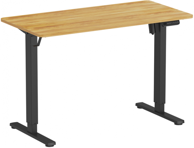 Стіл з електрорегулюванням висоти OfficePro ODE1260LW Light Wood/Black - фото - інтернет-магазин електроніки та побутової техніки TTT