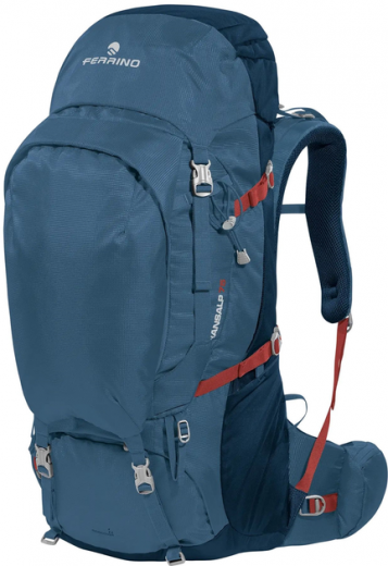 Рюкзак Ferrino Transalp 75 (75694MBB) (929606) Blue  - фото - интернет-магазин электроники и бытовой техники TTT