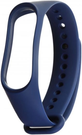 Ремінець Armorstandart силіконовий для Xiaomi Mi Band 4/3 Dark Blue (ARM51837) - фото - інтернет-магазин електроніки та побутової техніки TTT