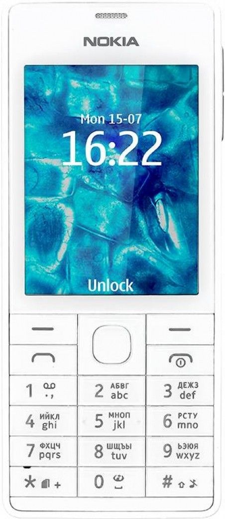 Мобільний телефон Nokia 515 Dual Sim White - фото - інтернет-магазин електроніки та побутової техніки TTT
