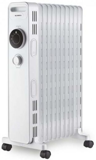 Масляный обогреватель KUMTEL KUM-1230S White - фото - интернет-магазин электроники и бытовой техники TTT