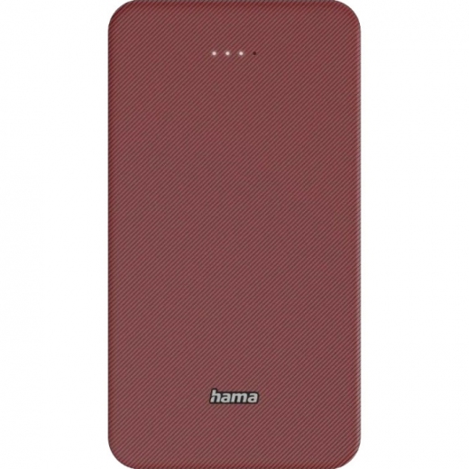 УМБ Hama 20000mAh 15W (00201717) Red - фото - інтернет-магазин електроніки та побутової техніки TTT