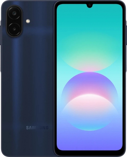 Смартфон Samsung Galaxy A08 4/128GB (SM-A085FDBGSEK) Dark Blue - фото - интернет-магазин электроники и бытовой техники TTT
